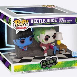 Funko Pop Beetlejuice Waiting Room Scene